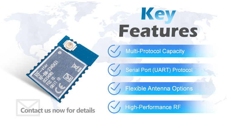 Features of CC2340 module RF-BM-2340A2I Features of CC2340 module RF-BM-2340A2I