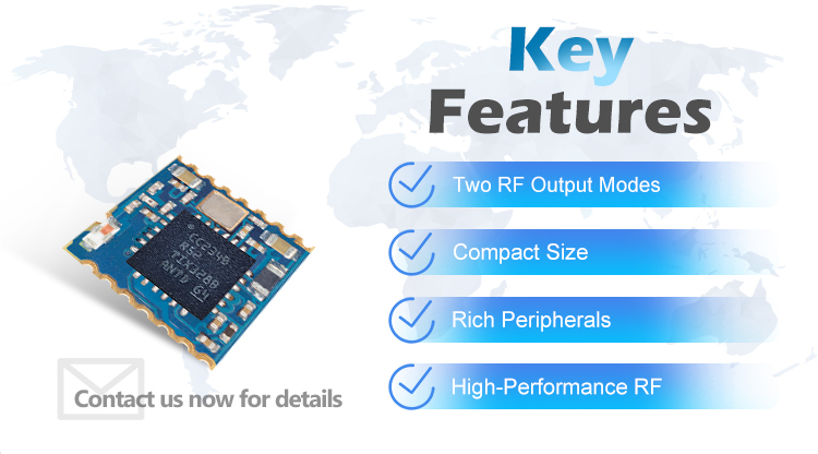 Features of CC2340 module RF-BM-2340C2 Features of CC2340 module RF-BM-2340C2