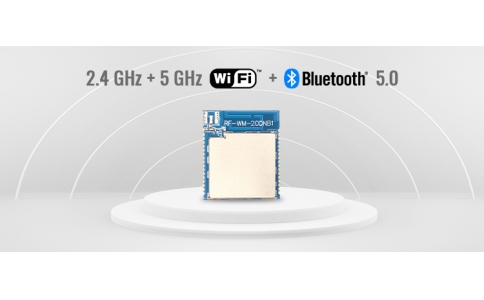 信馳達(dá)推出RTL8720DN系列2.4G和5G雙頻Wi-Fi+藍(lán)牙二合一模塊